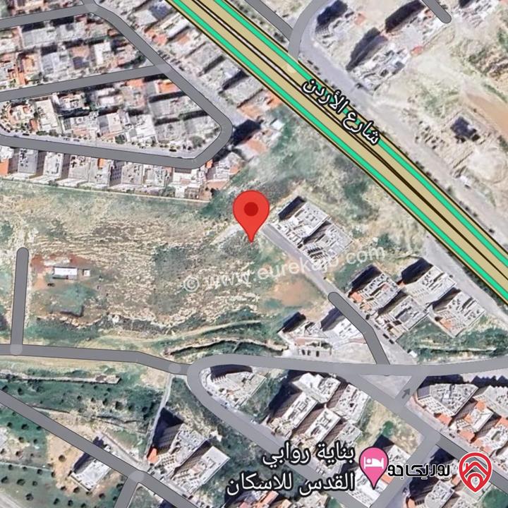قطعة ارض مساحة 527م للبيع في عمان - الجبيهة