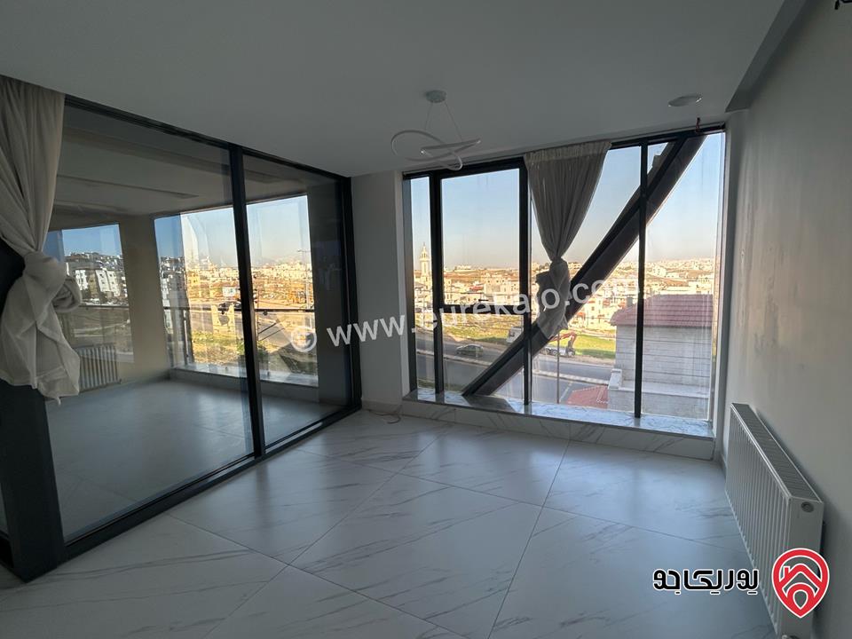 شقة طابقية سوبر ديلوكس مساحة 190م للايجار في مشروع أوكسجين في عمان - حي الياسمين رجم عميش 