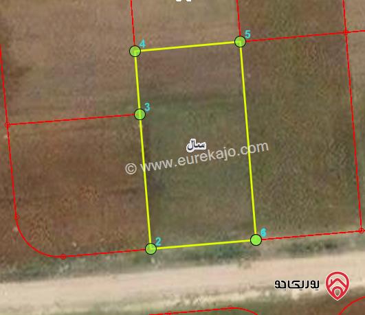 ارض 705م للبيع في اربد من اراضي سال ضمن حوض عليا الشرقي 