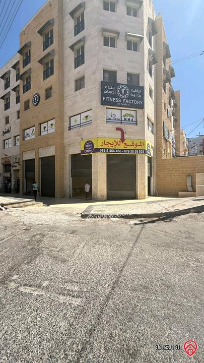 سوبرماركت فارغ مساحة 360م² + سدة 75م² للإيجار في عمان - ضاحية الرشيد