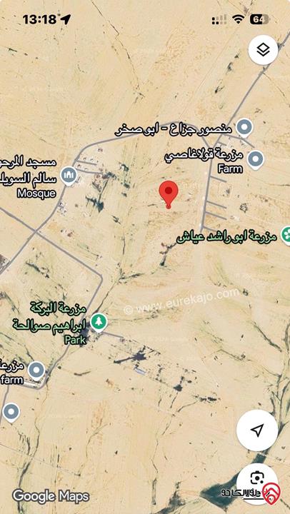 أرض مميزة مساحة 10 دونم و 167م للبيع من أراضي جنوب عمان - القنيطرة