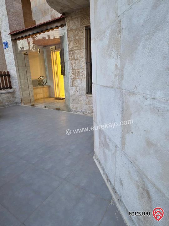 شقة أرضية مساحة 100م للإيجار مفروشة في عمان - أم السماق