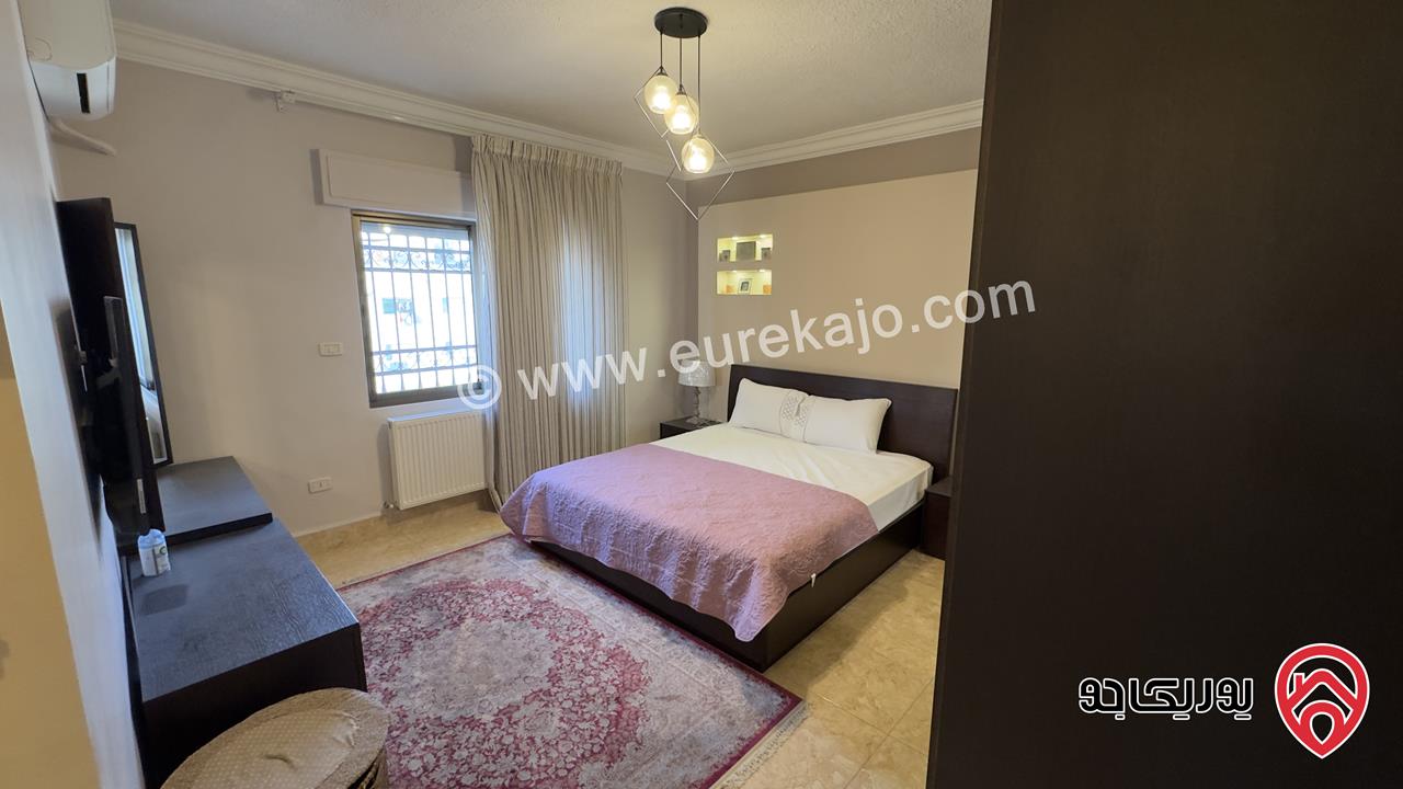 شقة فاخرة 150م طابق ثالث للبيع في الجندويل – عمّان (مفروشة بالكامل)