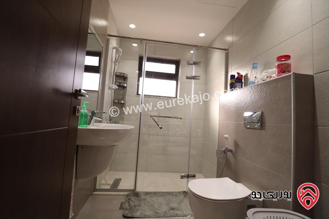 شقة مفروشة مودرن طابق ثالث دوبلكس مساحة 144م للايجار في عمان - دير غبار