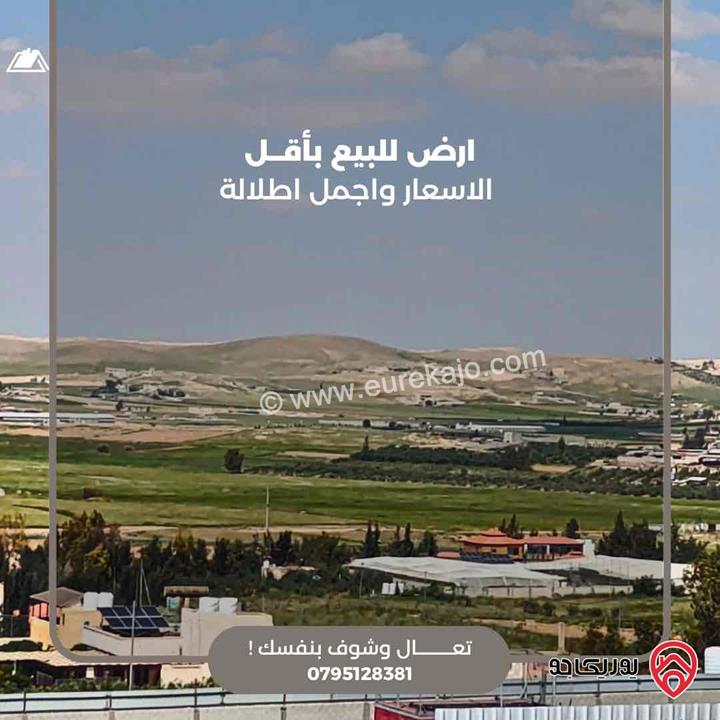 قطعة ارض مساحة 3 دونم 407م للبيع في المفرق