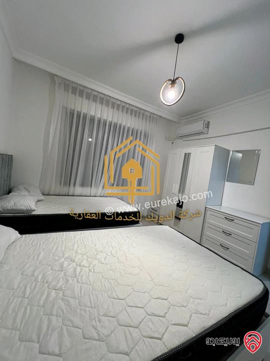 شقة مفروشة مساحة 50م للإيجار في عمان - ضاحية الرشيد 