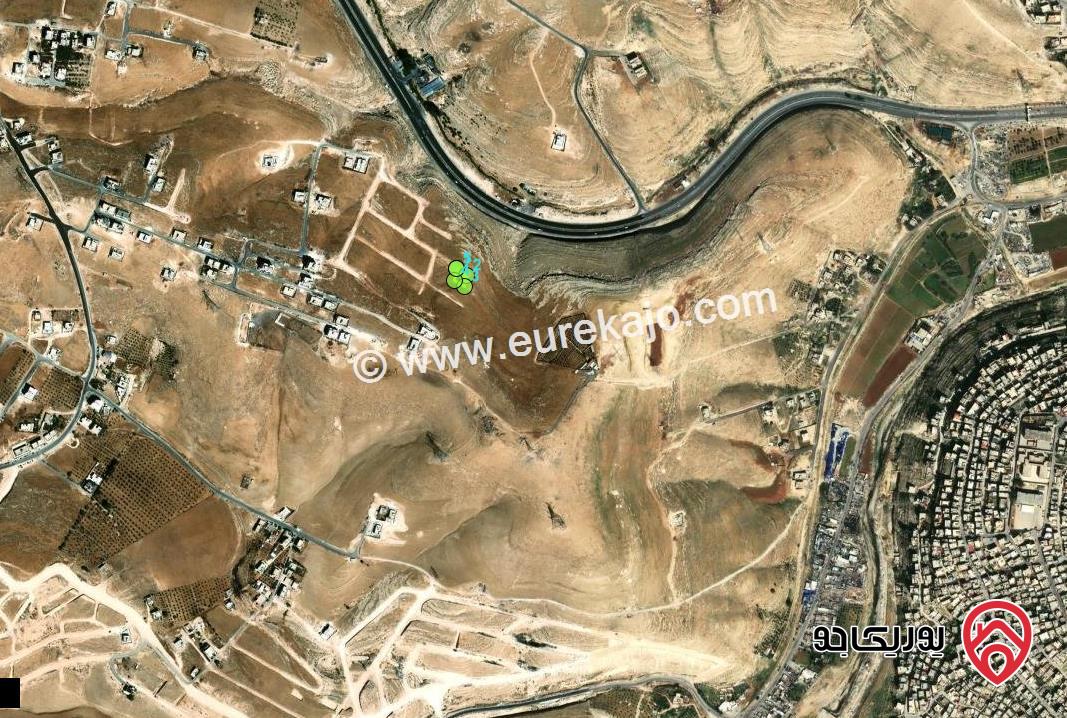 ارض مساحة 530م للبيع من اراضي شرق عمان - طبربور - عين ارباط
