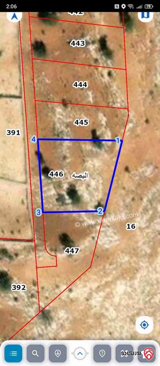 قطعة أرض مساحة 1 دونم و 807م للبيع في عمان - بدر الجديدة