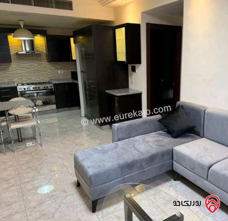 شقة مفروشة مساحة 100م طابق ثاني للإيجار سوبر ديلوكس في عمان - السابع بسعر مغري 
