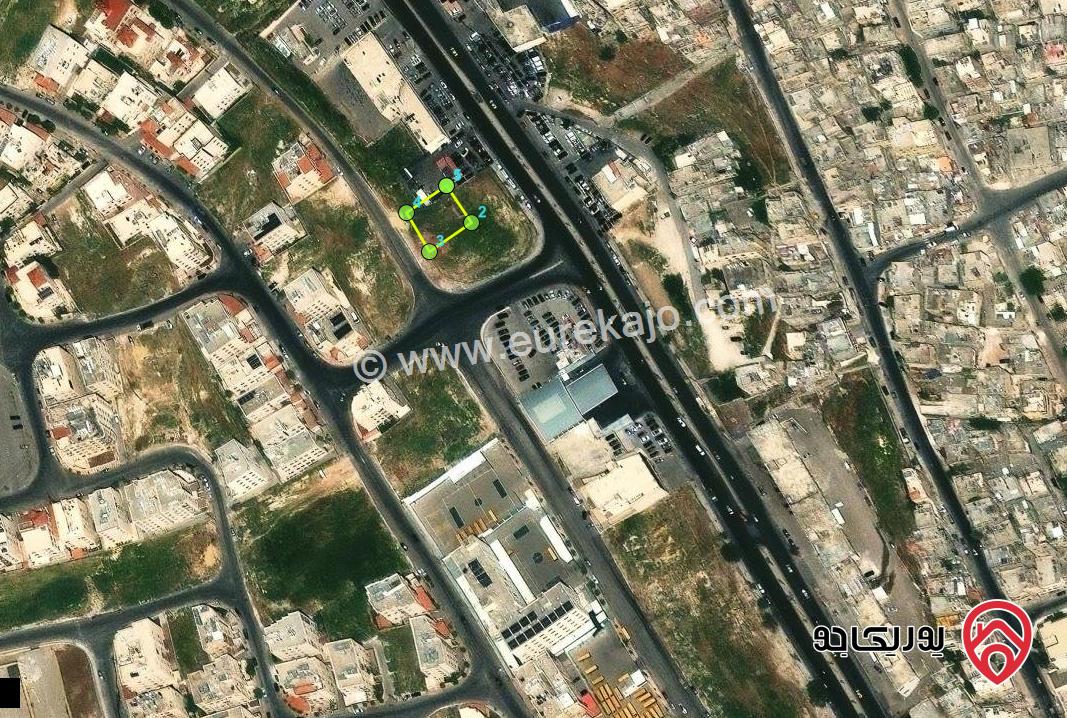 قطعتان متجاورتان مساحة 1124م للبيع من أراضي عمان - ام صويونية الشمالي - الزهور 