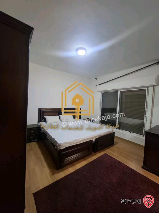 شقة مفروشة طابق ثاني مساحة 100م للإيجار في عمان - ام اذينة 