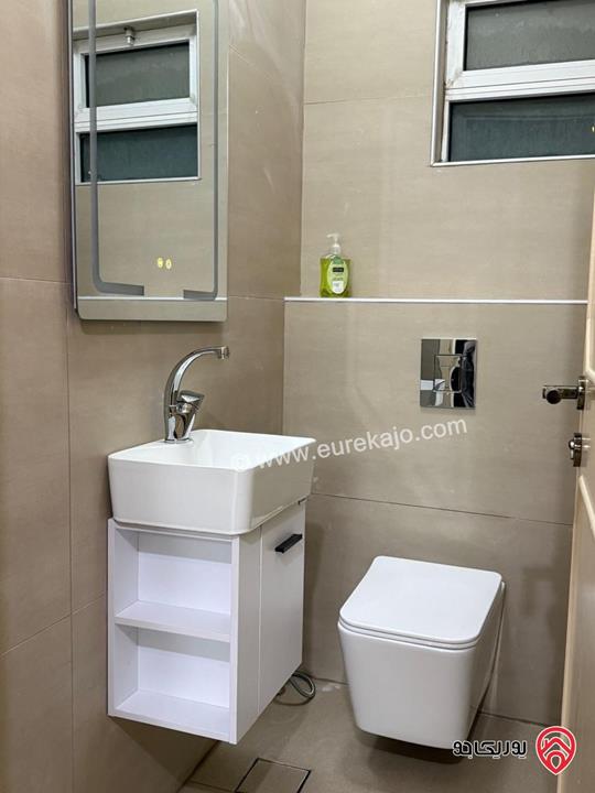 شقة أرضية مساحة 200م داخلي و 100م خارجي للايجار في عمان - ام السماق 