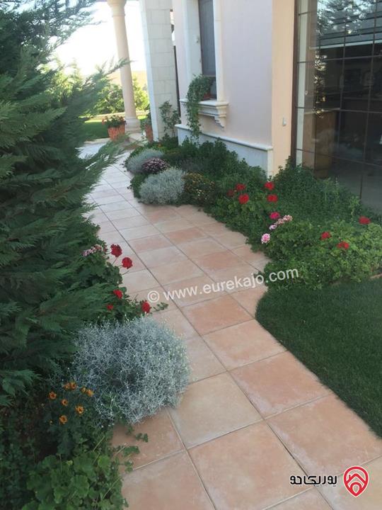 فيلا إسبانية فاخرة مساحة 420م على أرض 764م للايجار في عمان - طريق المطار