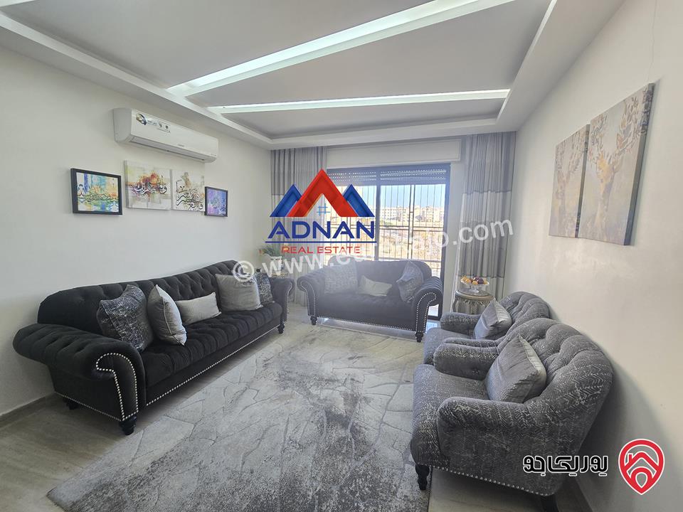 شقة مفروشة بالكامل طابق اخير مع رووف مساحة 250م للبيع في عمان - خلدا