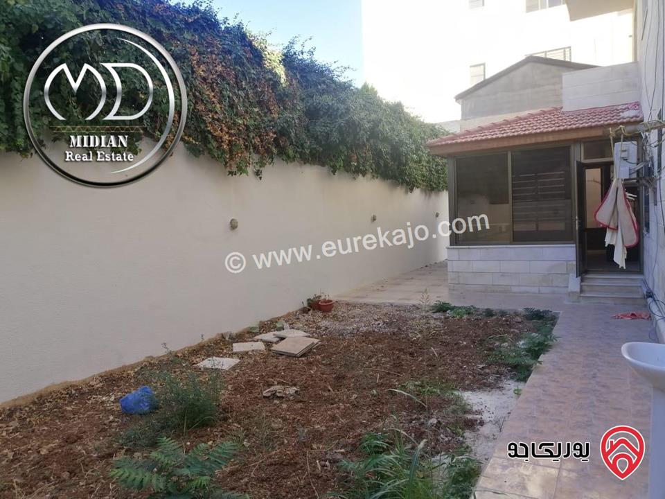 شقة ارضية فارغة للايجار في عمان - الصويفية مساحة 200م مع ترس و حديقة 150م سوبر ديلوكس بسعر مميز