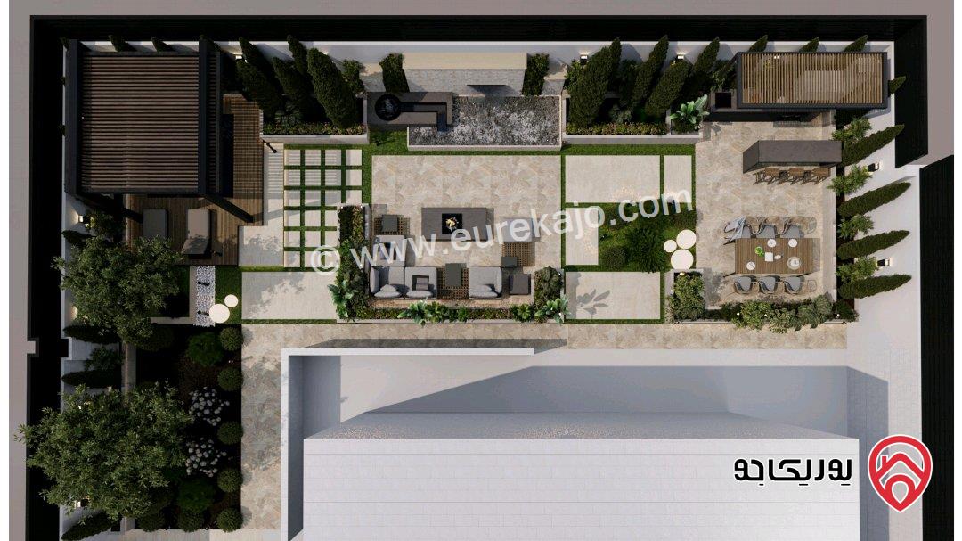 فيلا مساحة 519م على أرض 959م للبيع في السلط - السرو بعد دوار الكمالية 4 كم قرب إسكان الجمارك