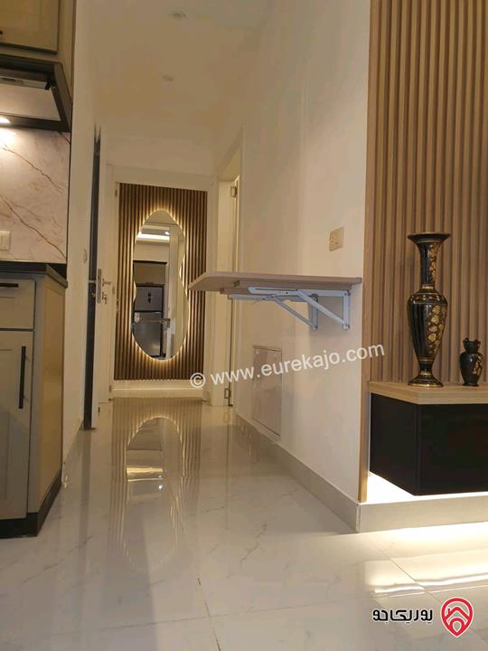 شقة مفروشة 100م للايجار يومي اسبوعي شهري في اربد