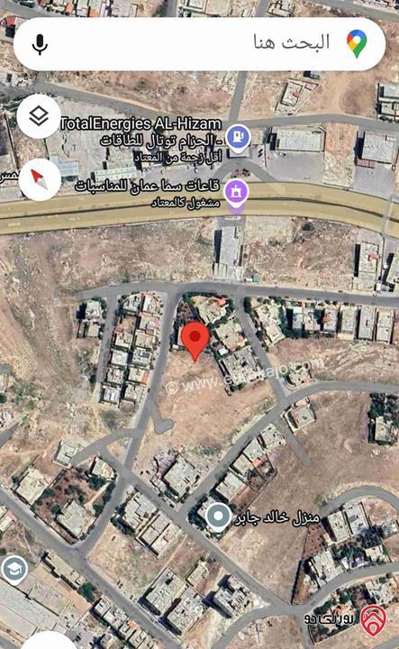 قطعة ارض مساحة 1079م للبيع في عمان - المرقب