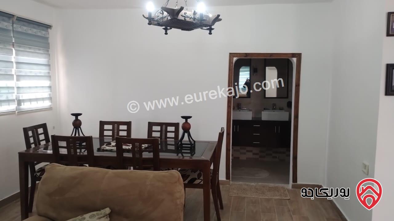 منزل مستقل مساحة 150م على أرض 1020م للايجار مفروش في الشوبك 