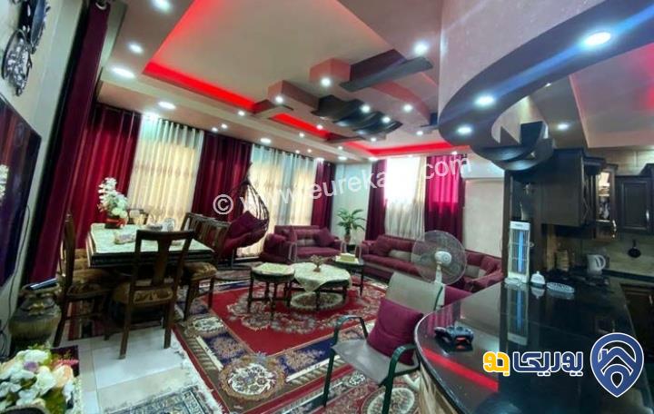 شقة سوبر ديلوكس طابقية مساحة 188م طابق ثاني للبيع في الزرقاء الجديدة 