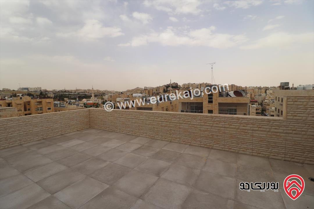 شقة فاخرة اخير مع روف مساحة 201م للبيع في عمان - عرجان