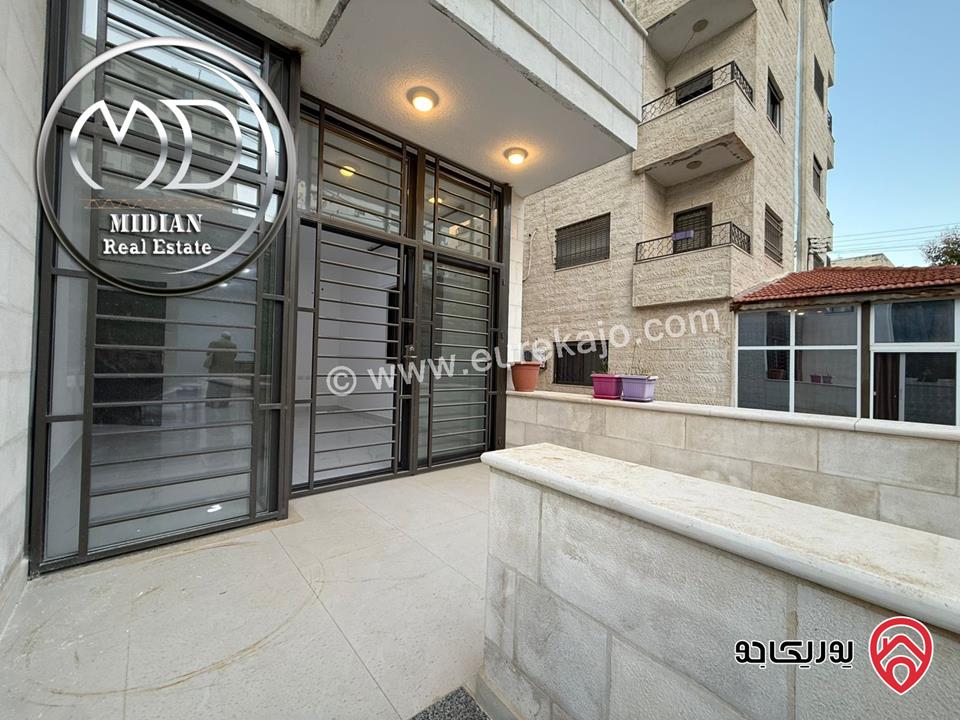 شقة ارضية فارغة للايجار في عمان - تلاع العلي مساحة 125م مع ترس 40م سوبر ديلوكس تصلح للعرسان بسعر مميز 