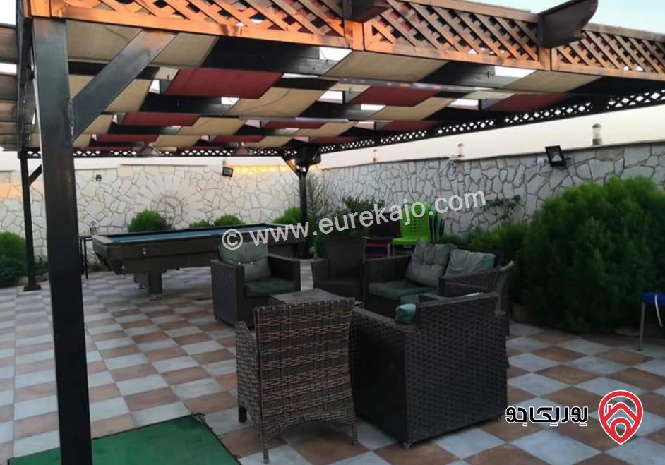 مزرعة مساحة الأرض 7000م والبناء 130م للبيع في المفرق - بلعما