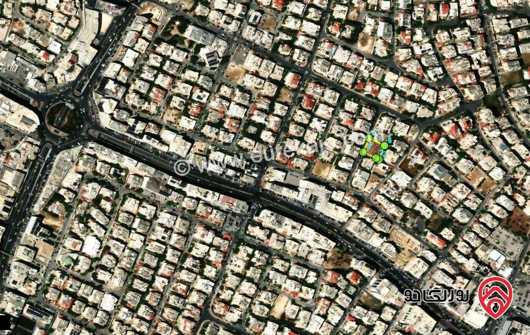 قطعة ارض مساحة 1055م للبيع في عمان - تلاع العلي