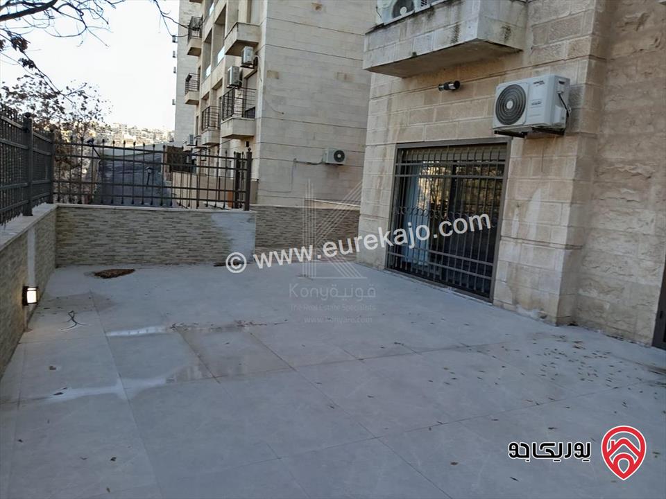 شقة تسوية مساحة 180م داخلي و 200م خارجي مفروشة للايجار في عمان - عبدون