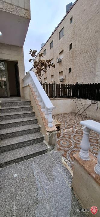 شقة طابق أرضي مساحة 150م داخلي و 50م خارجي للبيع في عمان - طبربور