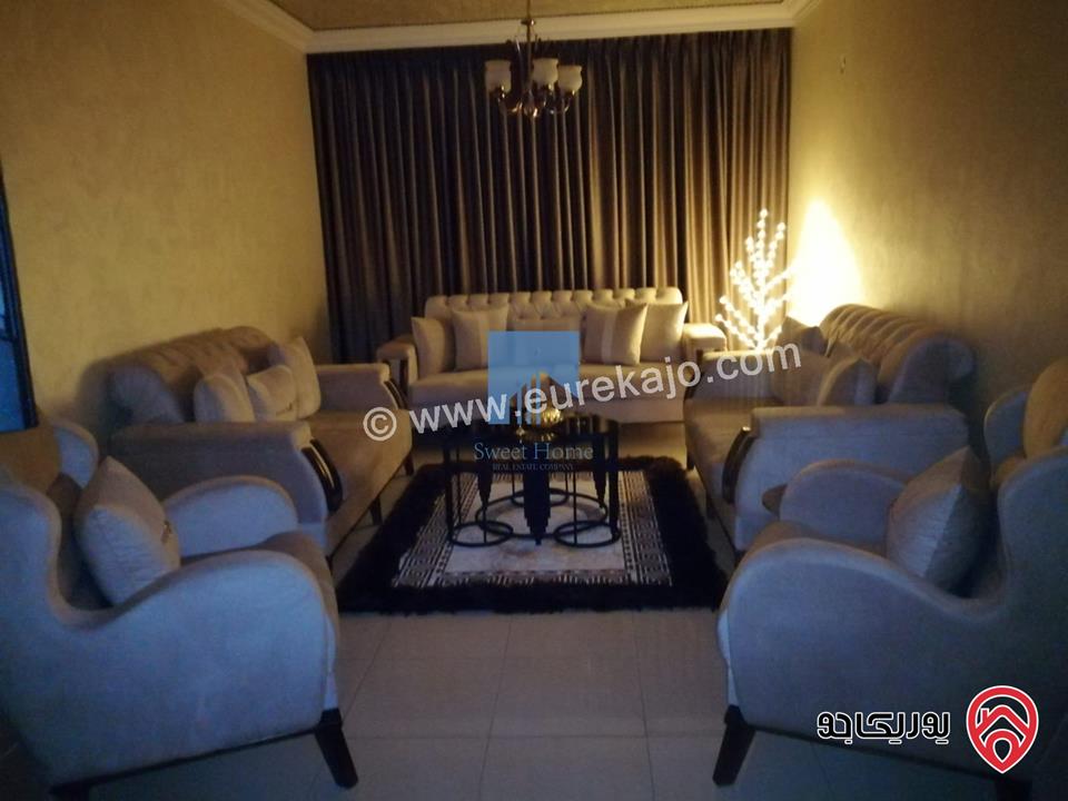 شقة مميزة للبيع في عمان - خلدا - قرب إشارة البنك العربي طابق اول 130م تشطيب سوبر ديلوكس بسعر مغري