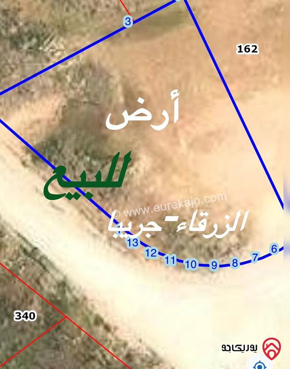 أرض مساحة 714م للبيع في منطقة الزرقاء – جريبا