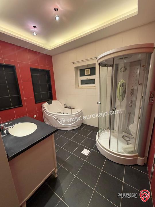 شقة طابقية فاخرة مفروشة او فارغة طابق ثاني مساحة 460م للإيجار في عمان - الجاردنز