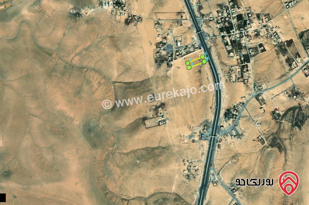 أرض مساحة 3 دونم و 945م للبيع من أراضي جنوب عمان - الذرة - حوض ام الوزيرة الشمالي