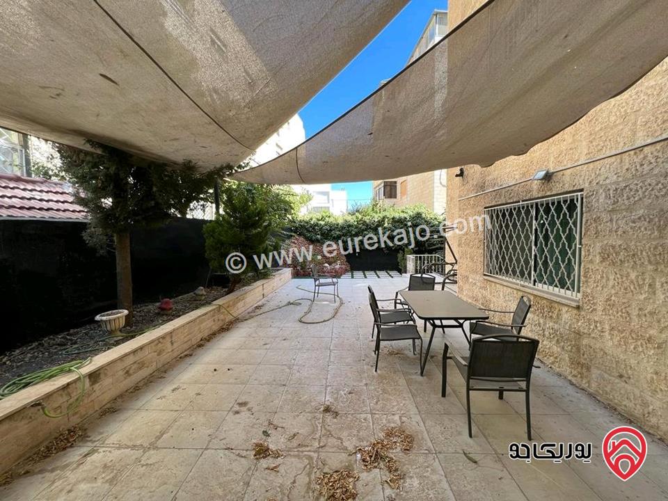 شقة مميزة أرضية مساحة 130م داخلي و 60م خارجي للبيع في عمان - الصويفية  