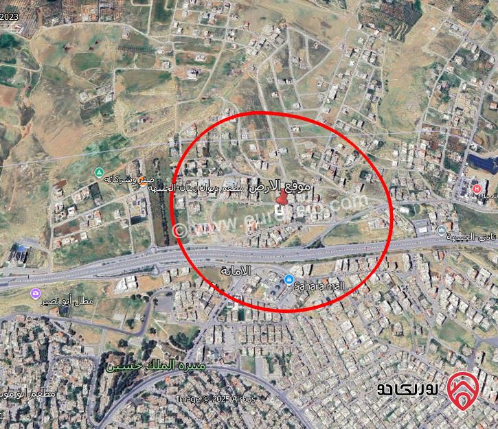 أرض مساحة 708م للبيع في عمان - ابو نصير 