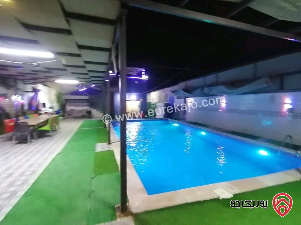 شاليه مساحة البناء 100م على أرض 288م للبيع المستعجل في البحر الميت - الكرامة