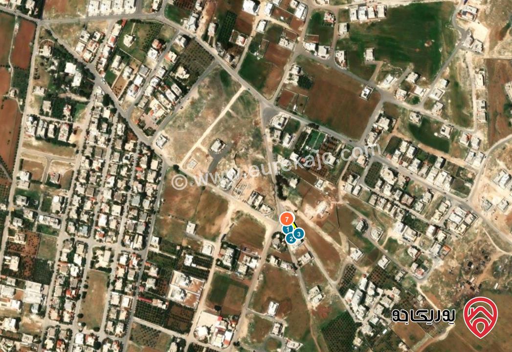 أرض مساحة 550م للبيع من أراضي جنوب عمان - خريبة السوق و جاوا - حوض الرفيسة الشرقية