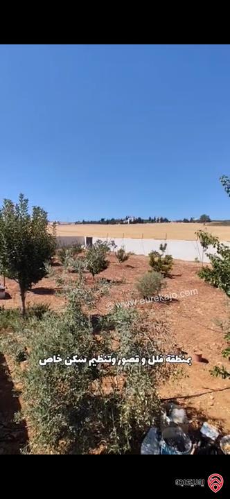 فيلا فاخرة مساحة 1 دونم على أرض 2 دونم للبيع في عمان طريق المطار مقابل ايكيا 