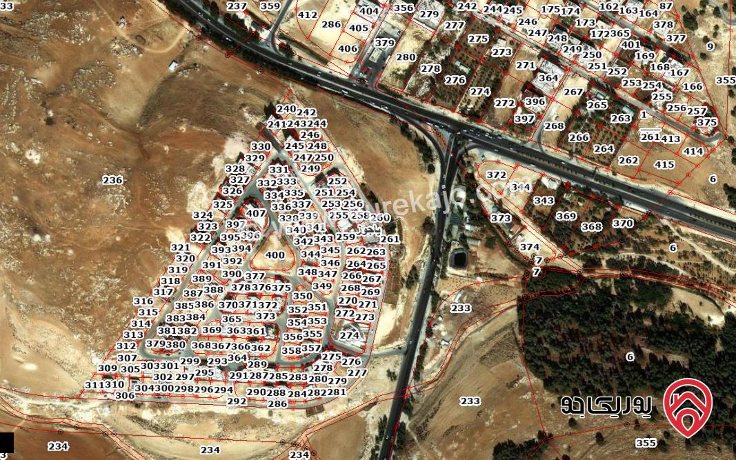 أرض مساحة 500م للبيع في عمان - ياجوز اسكان الصيادلة