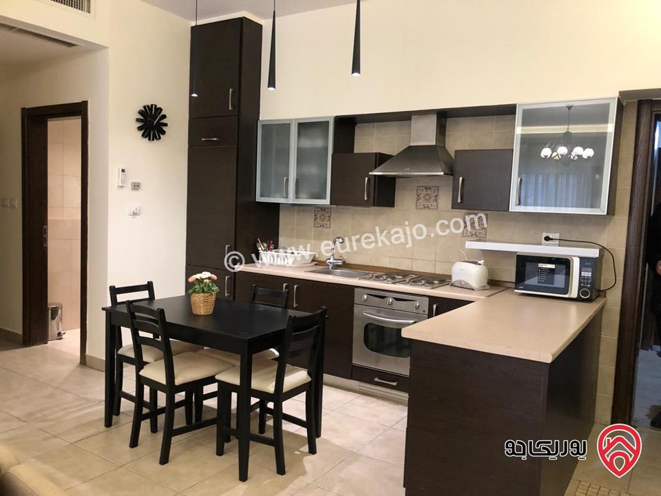 شقة ارضية مفروشة مساحة 100م للايجار في عمان - عبدون