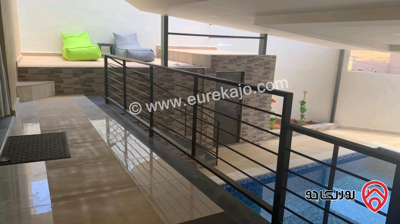 مزرعة مساحة البناء 100م على أرض 4 دونم و 952م للبيع في البحر الميت - الروضة