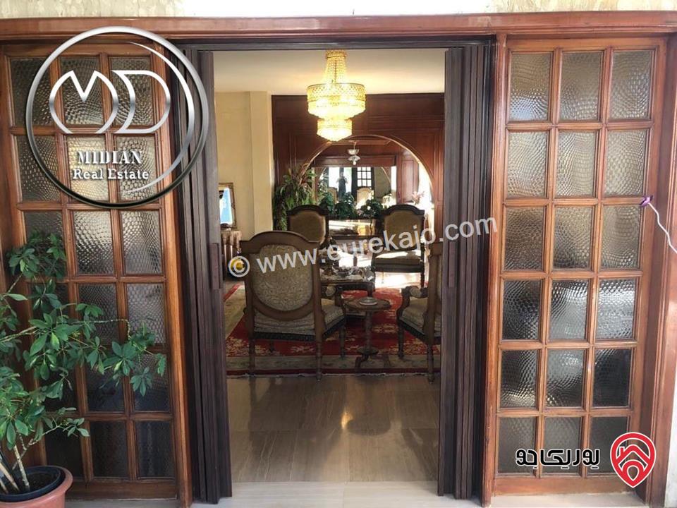 شقة للبيع في عمان - الصويفية طابق ثالث مساحة 350م تشطيبات و ديكورات سوبر ديلوكس اطلالة جميلة بسعر مميز
