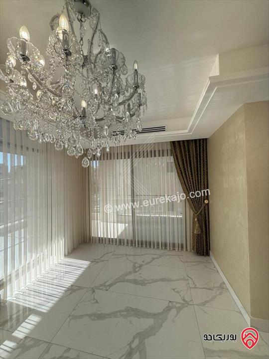 شقة مفروشة فاخرة طابق ثاني مساحة 211م للايجار في عمان - عبدون