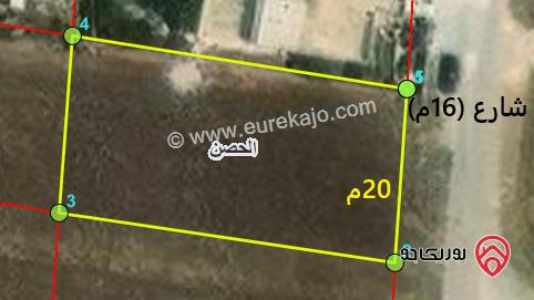 ارض 780م للبيع في اربد - من اراضي الحصن ضمن حوض سلمى والحولة 