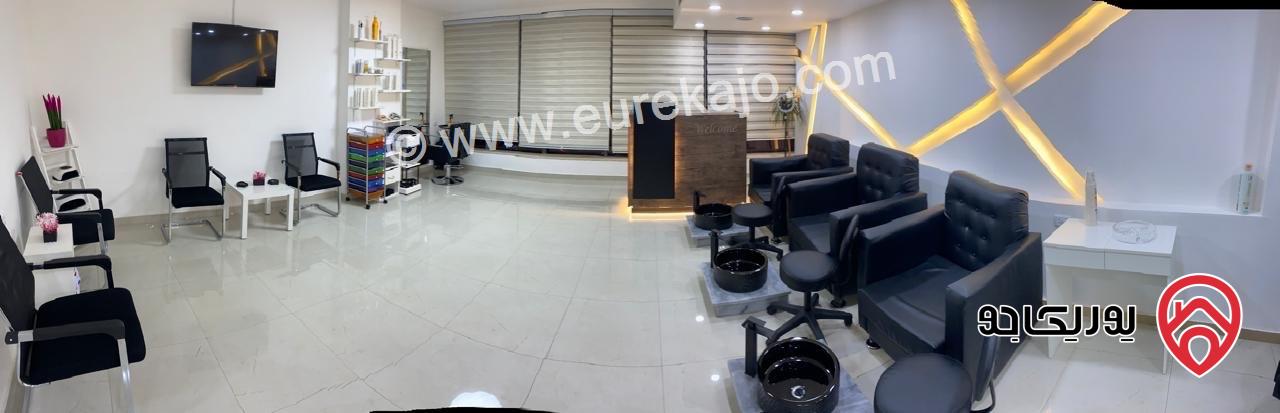 صالون مساحة 65م للبيع في عمان - السابع شارع عبد الله غوشة / مجمع القيسي 