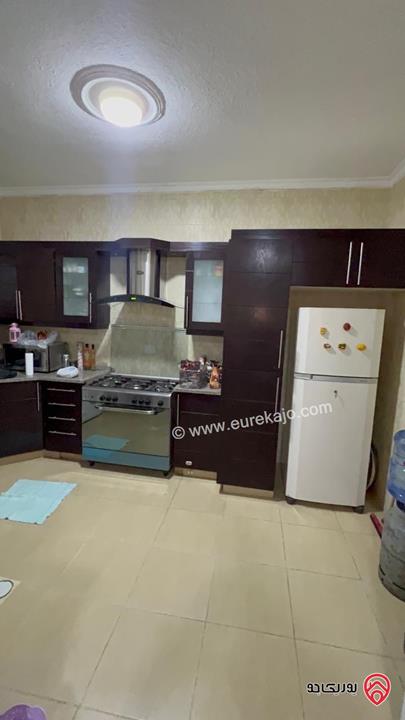 شقة شبه ارضية مساحة 140م مع حديقة خارجية 140م ومدخل خاص للبيع في عمان - ربوة عبدون قريبة من مكافحة المخدرات