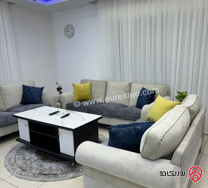 شقة مفروشة أرضية مساحة 90م للايجار في عمان - الصويفية