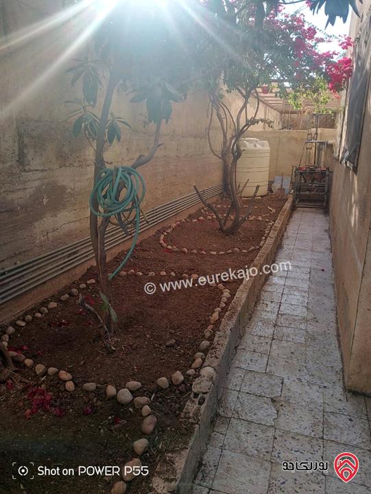 شقة أرضية منفصلة مجددة مساحة 120م داخلي و 50م خارجي للايجار في عمان - ماركا