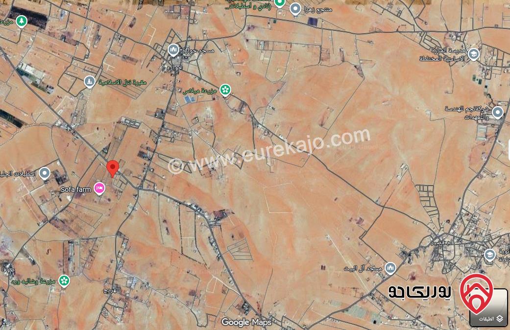 أرض استثمارية مساحة 508م للبيع من أراضي جنوب عمان - الهريج - حوض الهريج